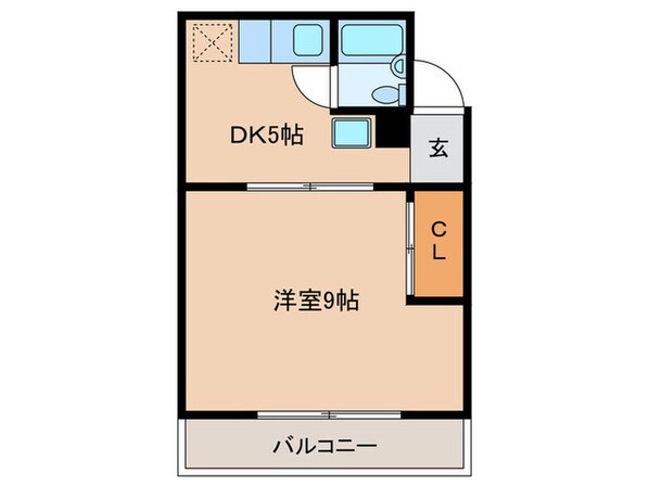 メゾン香住ヶ丘の物件間取画像